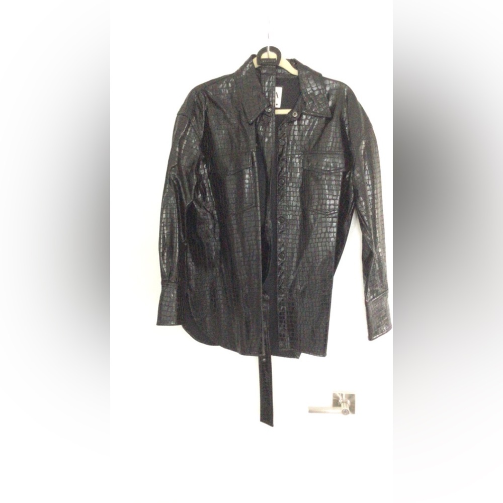 Leather jacket